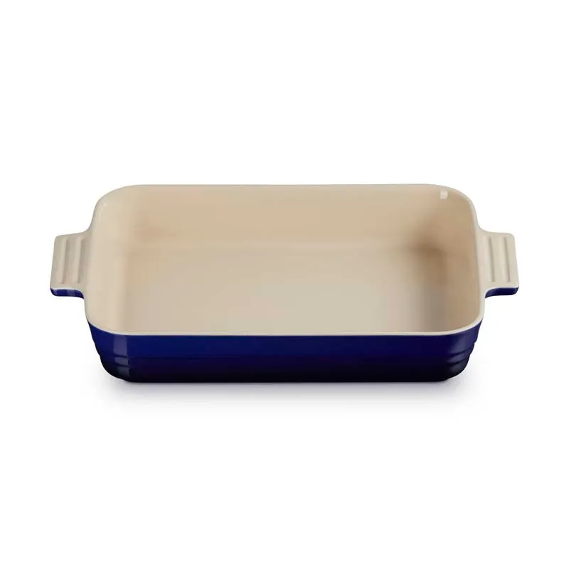 Le Creuset Stoneware Classic Rectangular Dish 32cm Indigo