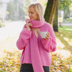 Lejak Wool Jumper - Bon Bon Pink