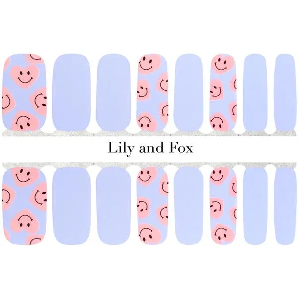 Lily and Fox - Nail Wrap - Lovey Dovey