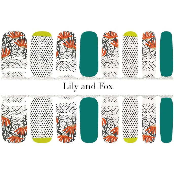 Lily and Fox - Nail Wrap - Outback Adventure