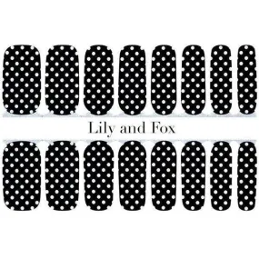 Lily and Fox - Nail Wrap - Polka Princess