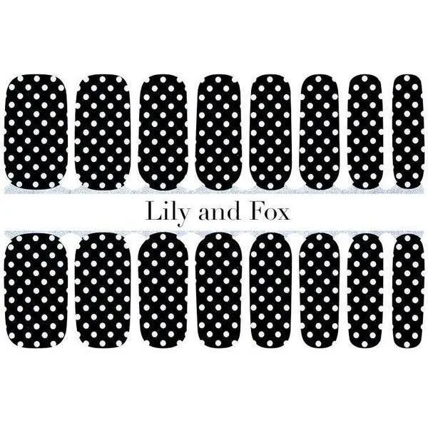 Lily and Fox - Nail Wrap - Polka Princess