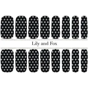 Lily and Fox - Nail Wrap - Stardust (Silver Metallic)