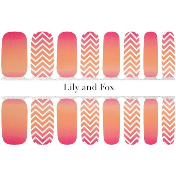 Lily and Fox - Nail Wrap - Summer Daze