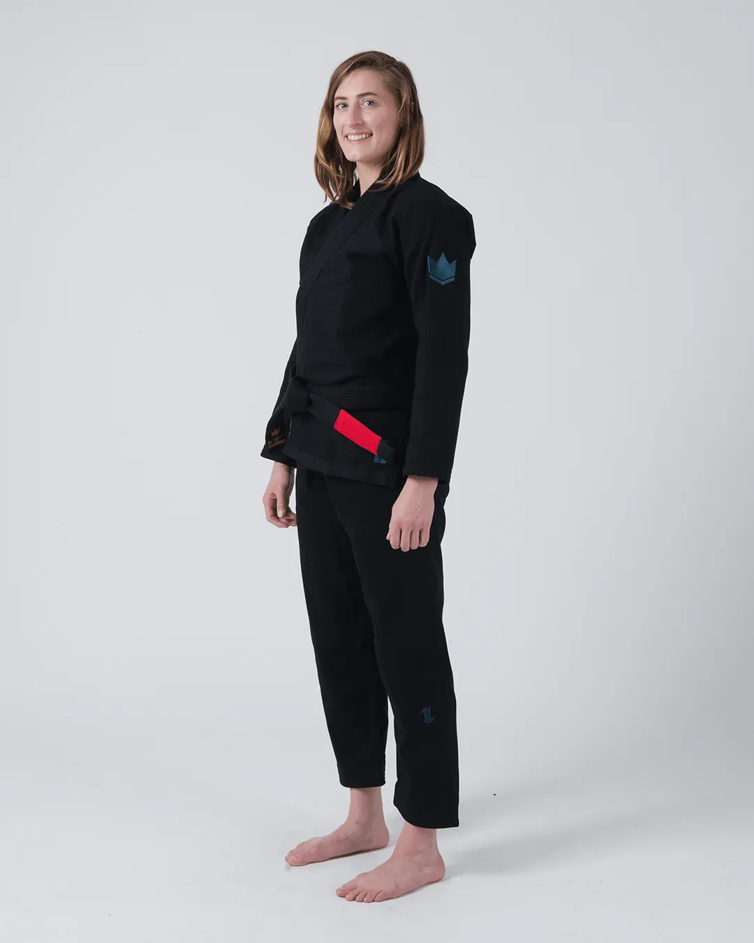 Limited Edition - The ONE Women's Jiu Jitsu Gi - Smoke Blue Edition - Black