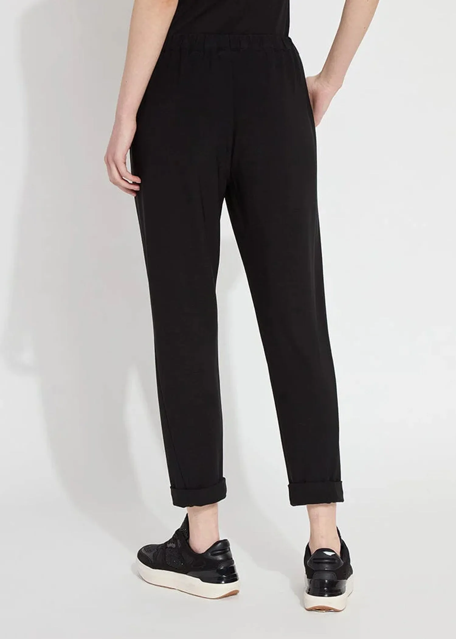 Lysse Julia Stretch Crepe Cuffed Joggers - FS