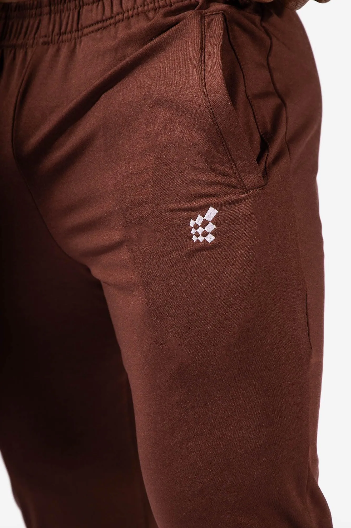 Matrix Tapered Joggers - Brown