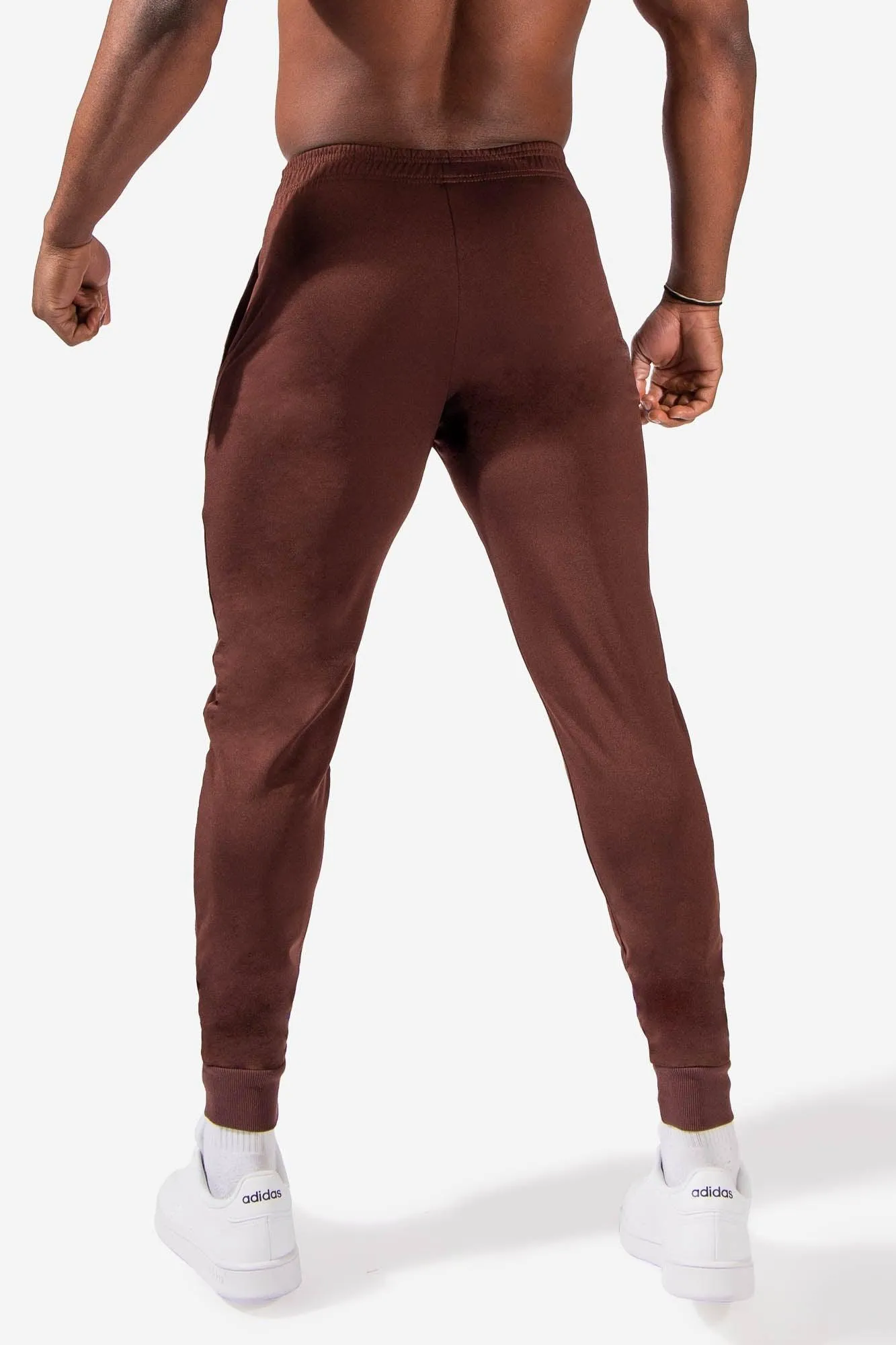 Matrix Tapered Joggers - Brown