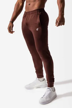 Matrix Tapered Joggers - Brown