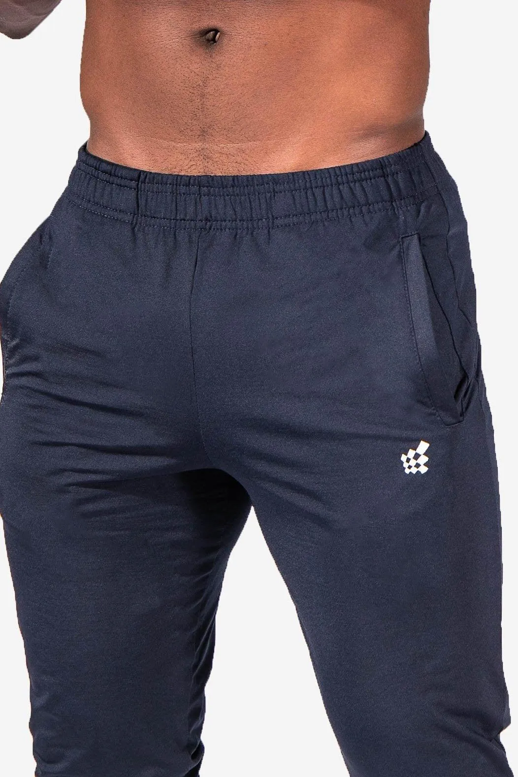 Matrix Tapered Joggers - Navy