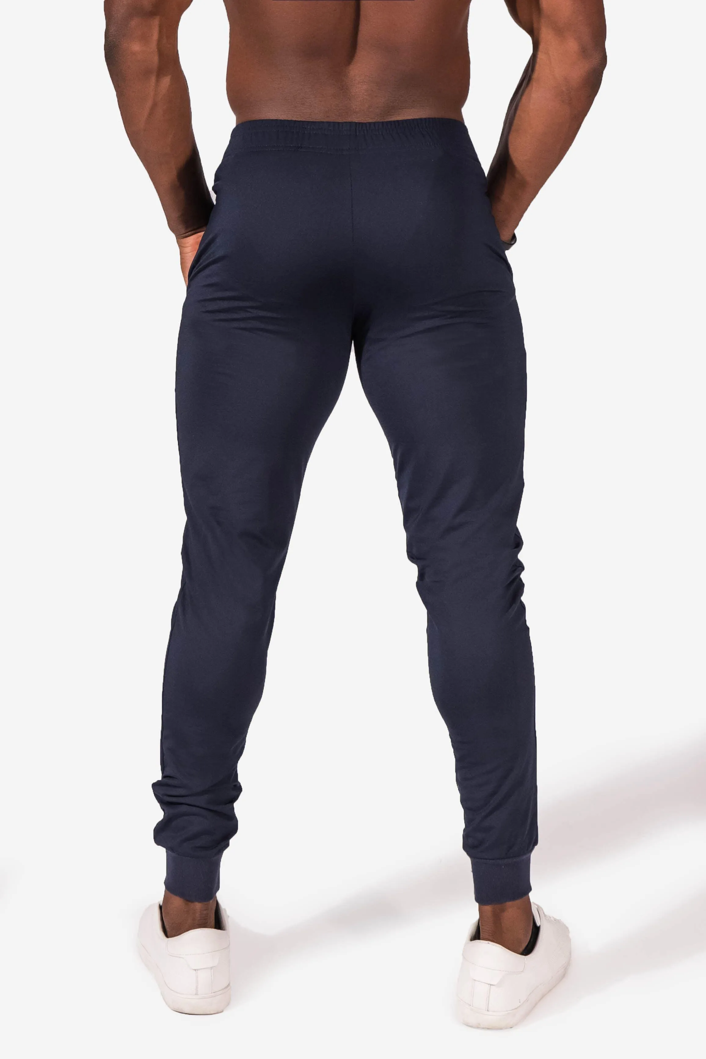 Matrix Tapered Joggers - Navy