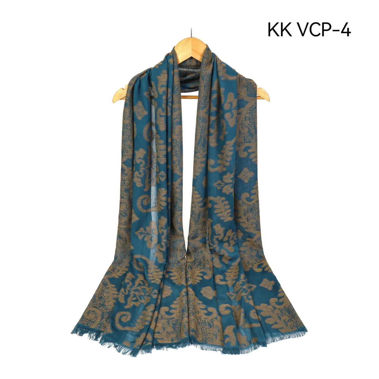 MAXI Emb Design HIJAB VISCOSE/COTTON SHAWL OVERSIZE SCARF SARONG WRAP-VCP-4