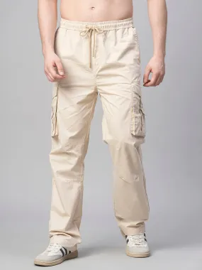 Men Utility Cargo - Beige