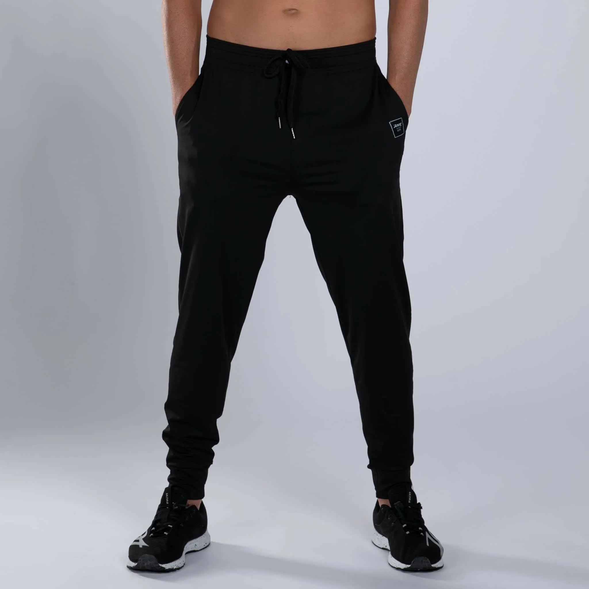 Mens Elite Run Jogger - Black