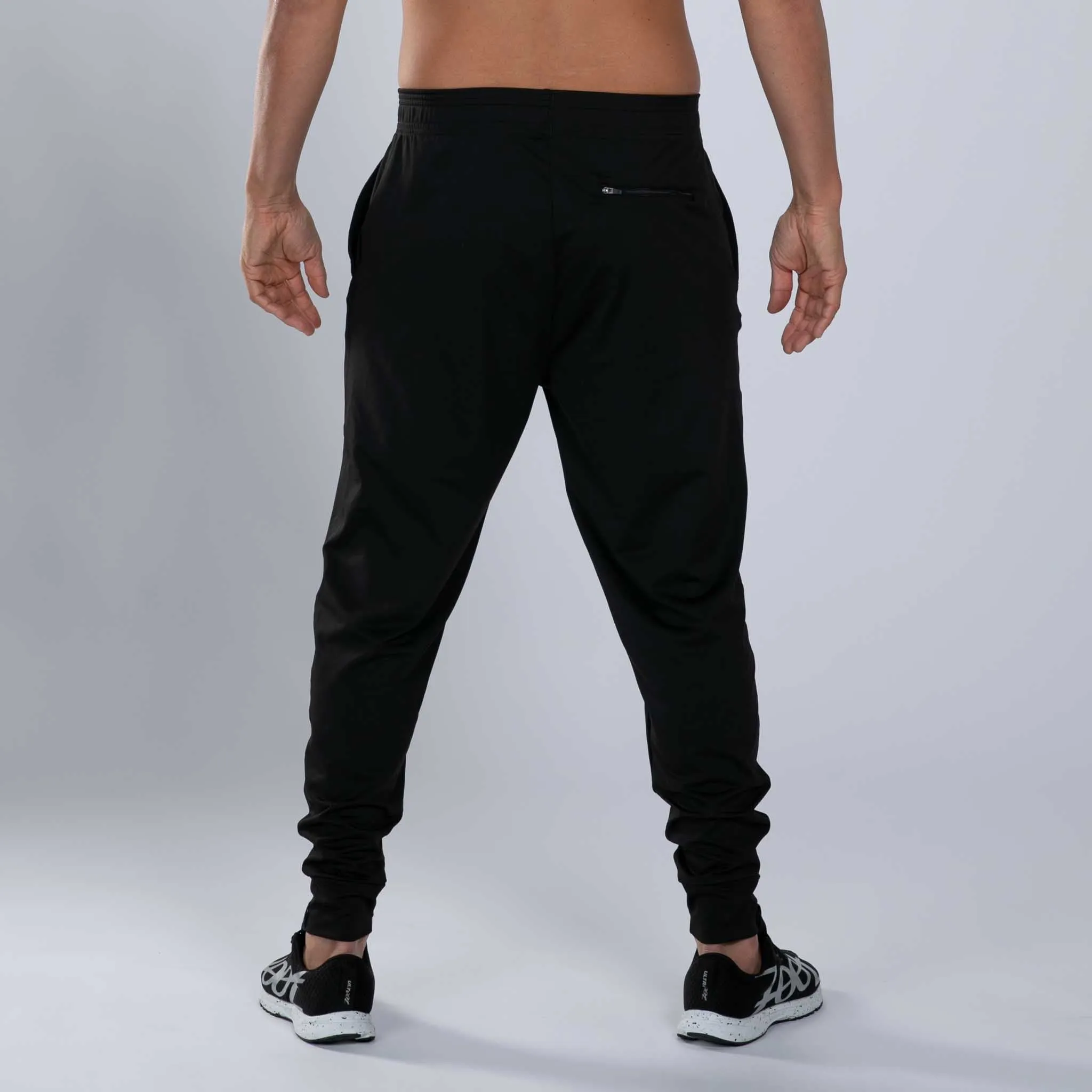 Mens Elite Run Jogger - Black