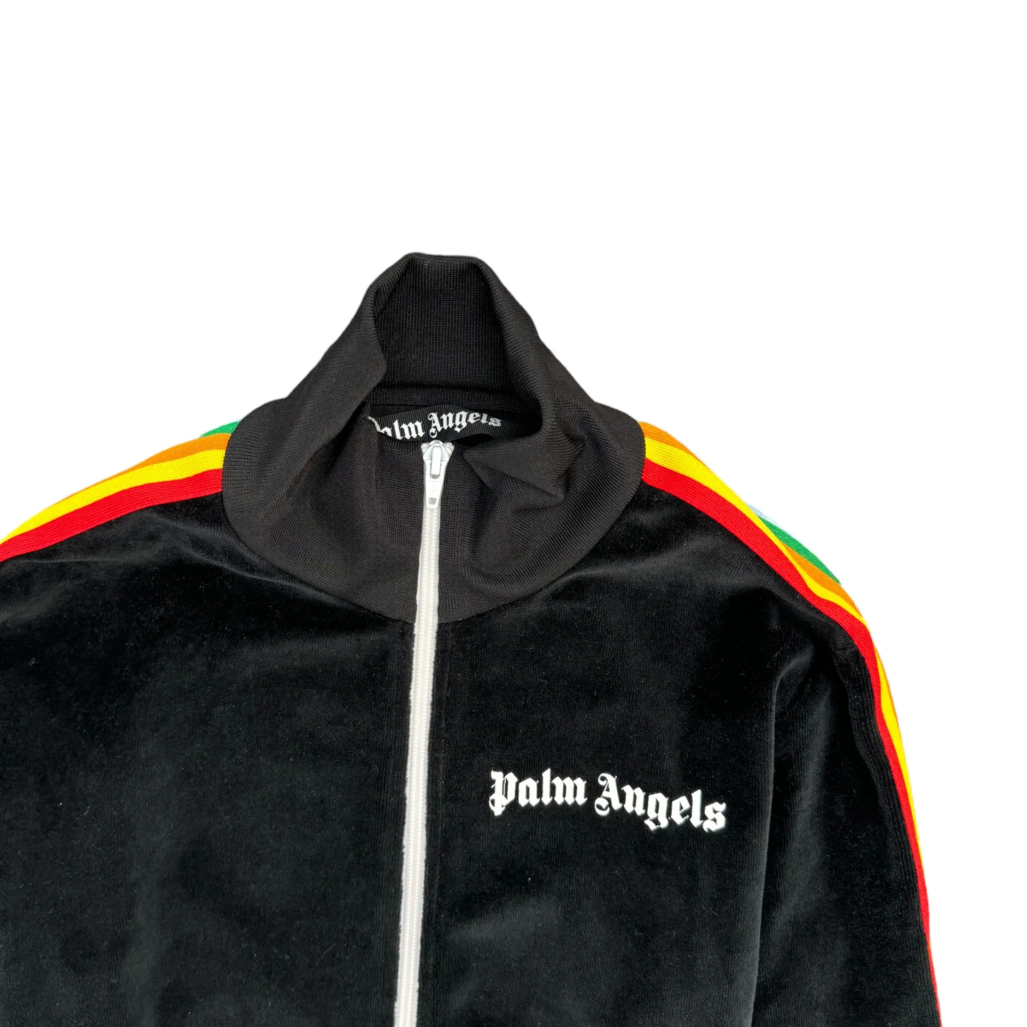 Men's Logo Track Jacket Black Size S