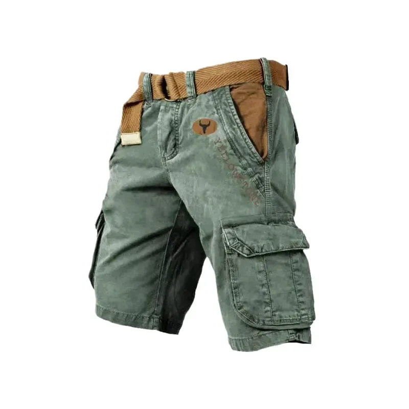 Men's Multi-Pocket Tactical Shorts