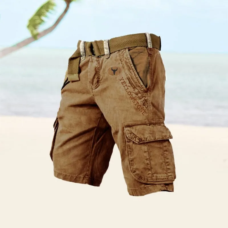 Men's Multi-Pocket Tactical Shorts