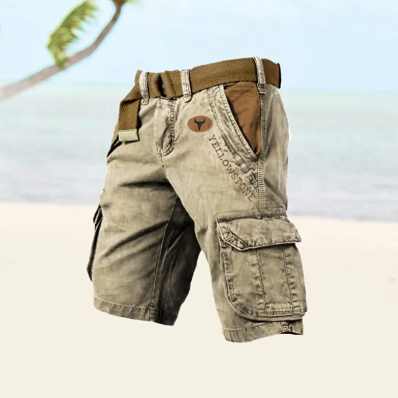 Men's Multi-Pocket Tactical Shorts