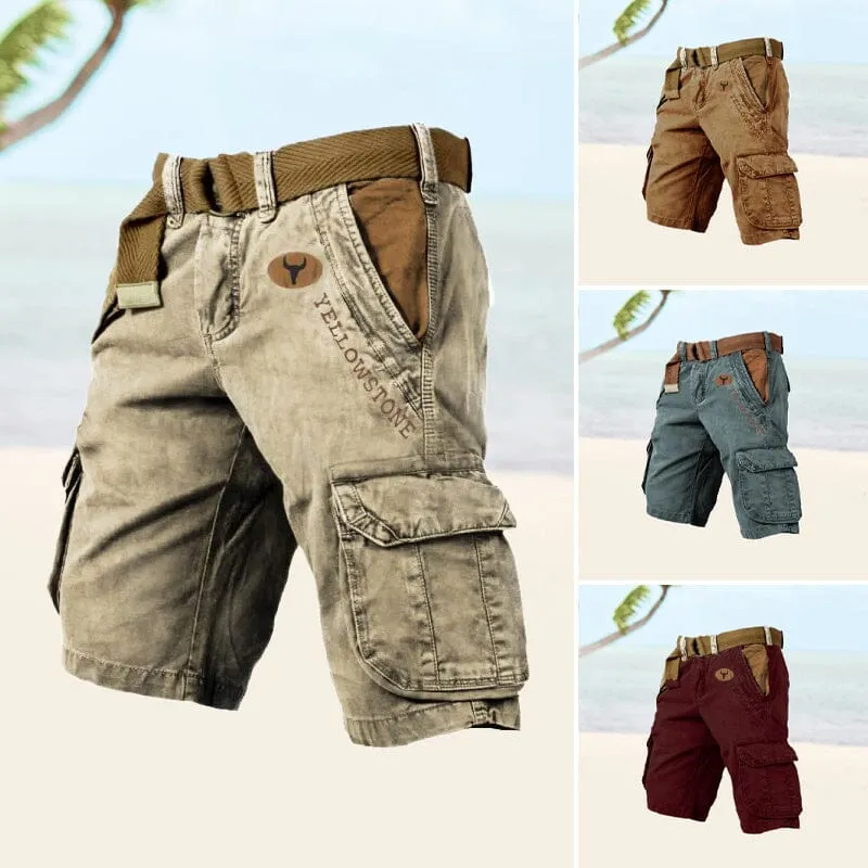 Men's Multi-Pocket Tactical Shorts