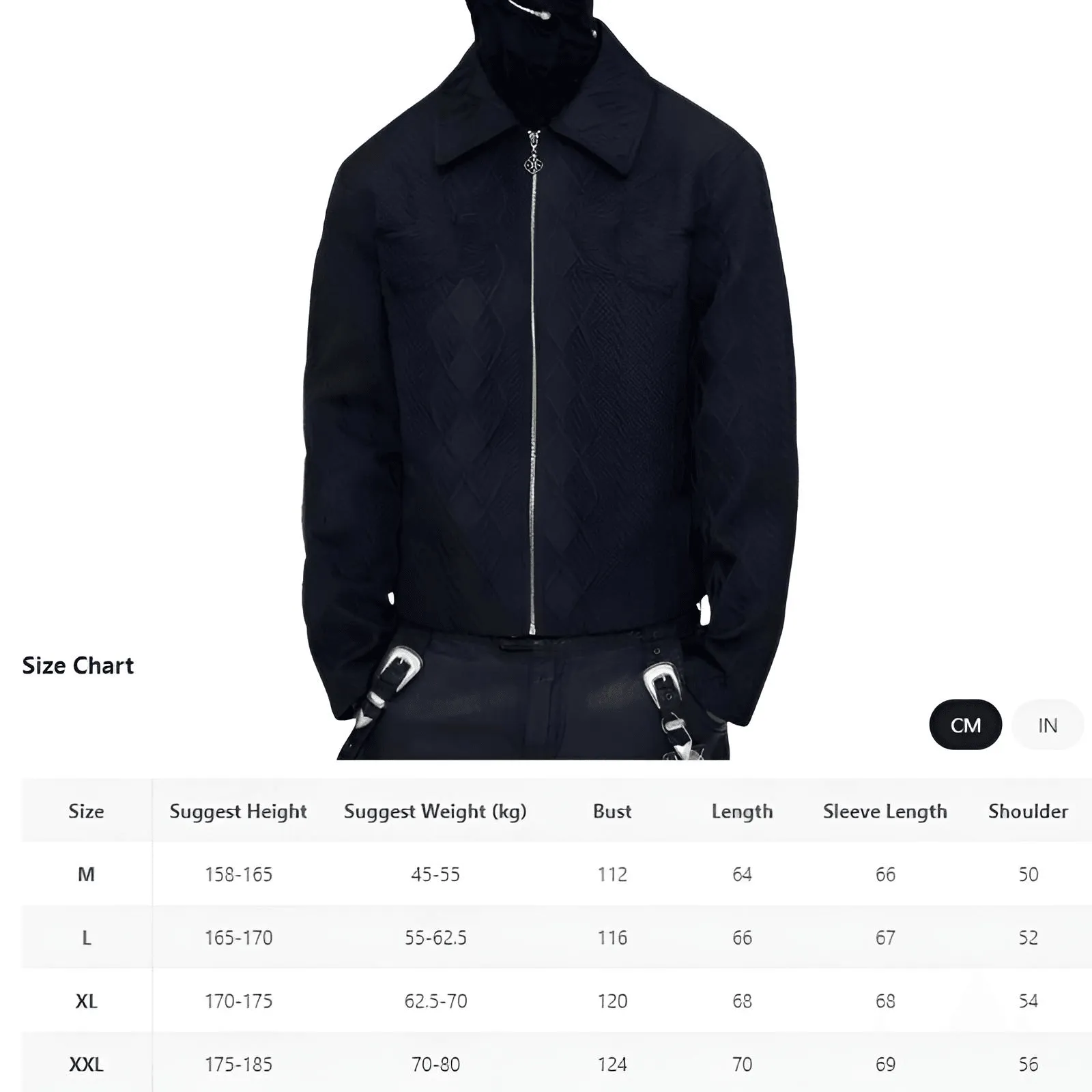 Men's Vintage Y2K Jacket Streetwear Jackets Coats Men Fashionable Embroidery Jacquard Long Sleeve Slim Knit Outerwear