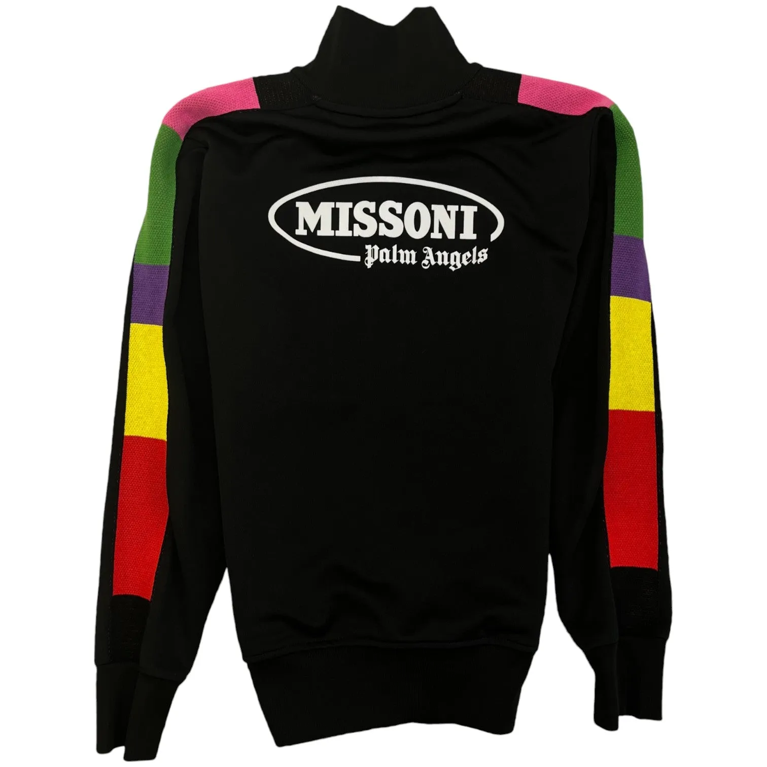 Men's X Missoni Logo Track Jacket Black Size M