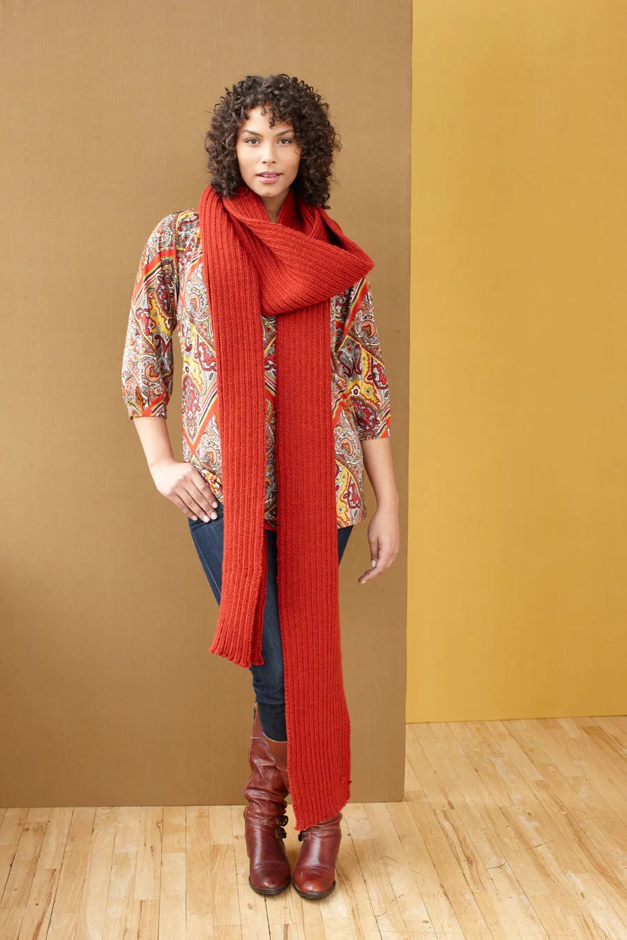 Metropolis Scarf Pattern (Knit)