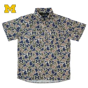 Michigan Camo - Frio Tech Shirt