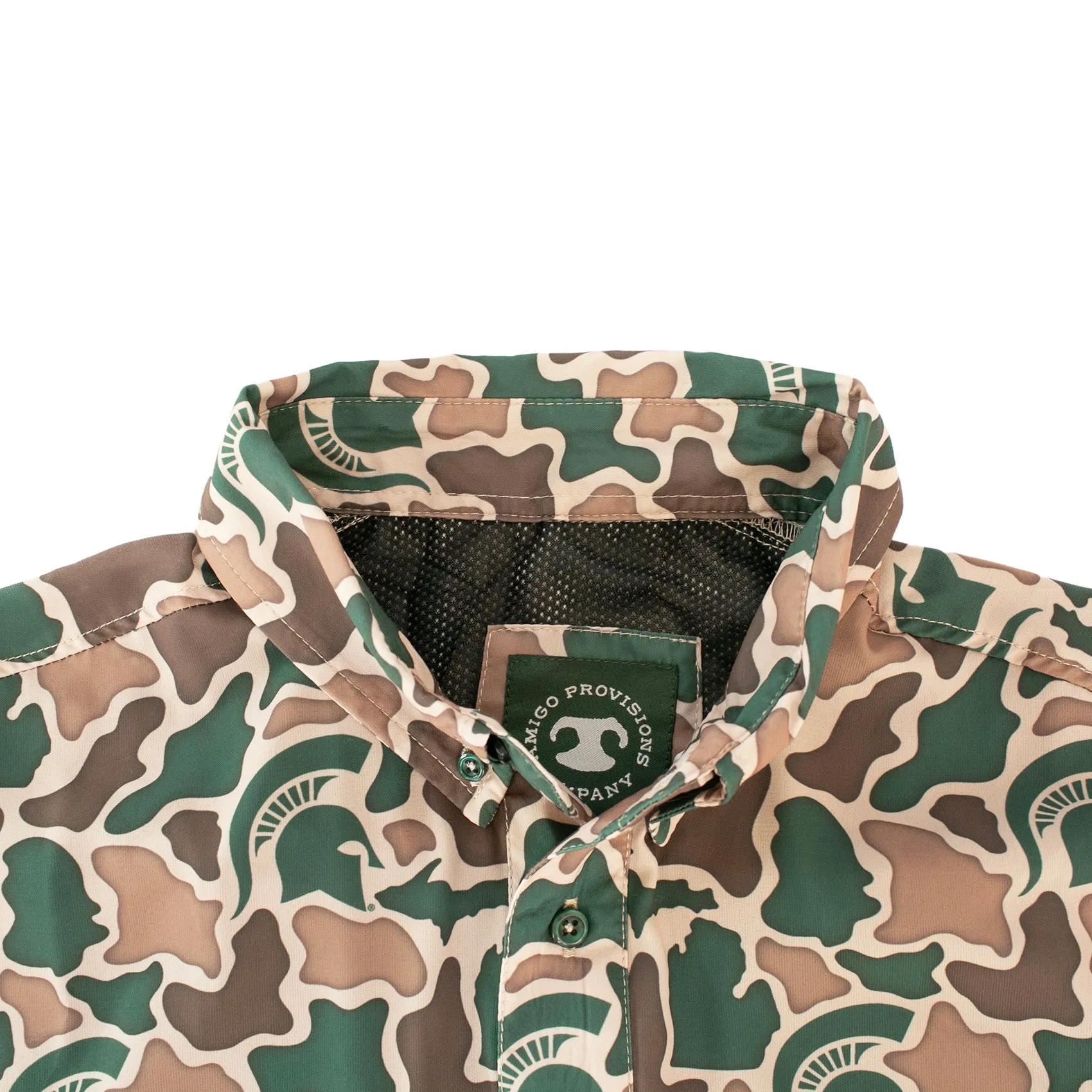 Michigan State Camo - Frio Tech Shirt