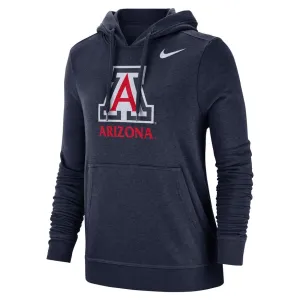 NCAA Arizona Wildcats Women's Nike Club Pullover Hoodie