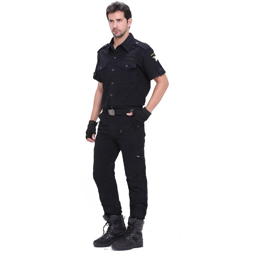 Nsqured "Tactical Terrain" Men's Cotton Cargo Pants