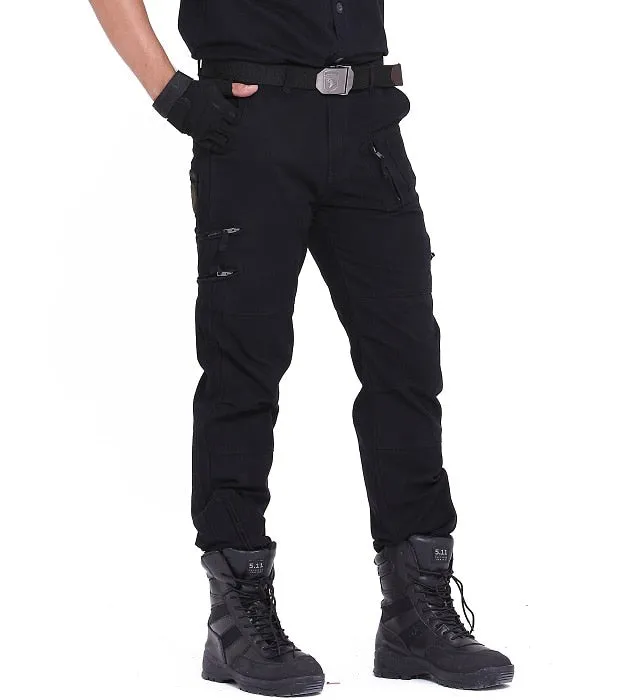 Nsqured "Tactical Terrain" Men's Cotton Cargo Pants