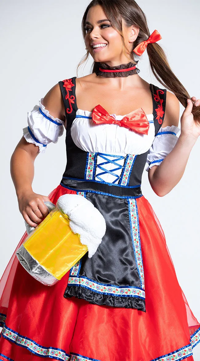 Oktoberfest Beer Girl Costume