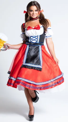 Oktoberfest Beer Girl Costume