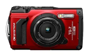 OM SYSTEM Tough TG-7 Digital Camera - Red