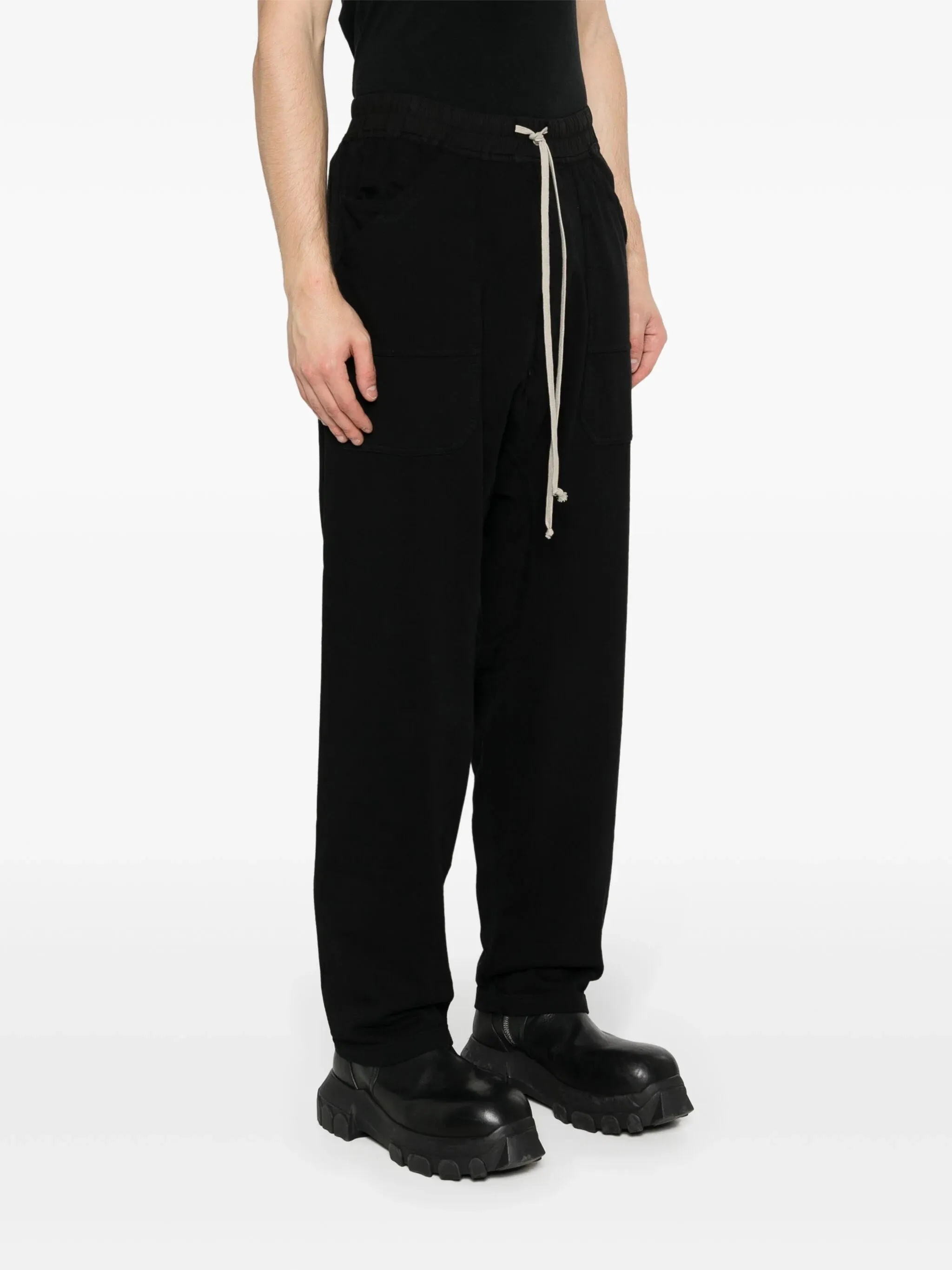 Pantaloni Classic Cargo Knit Pants - Black