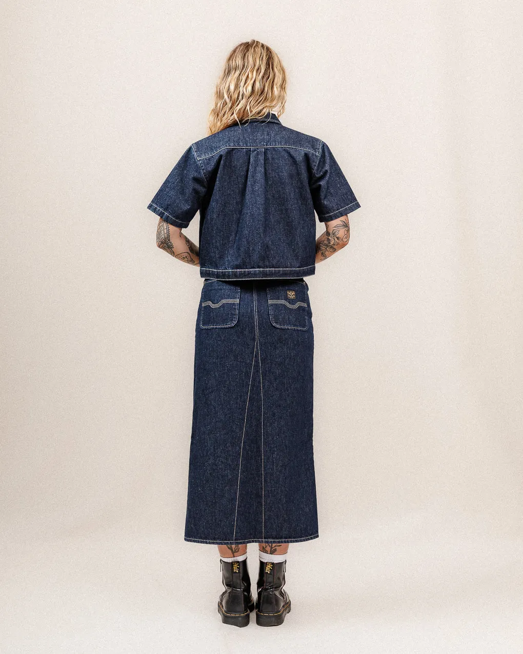 Parlor Denim Shirt - Navy