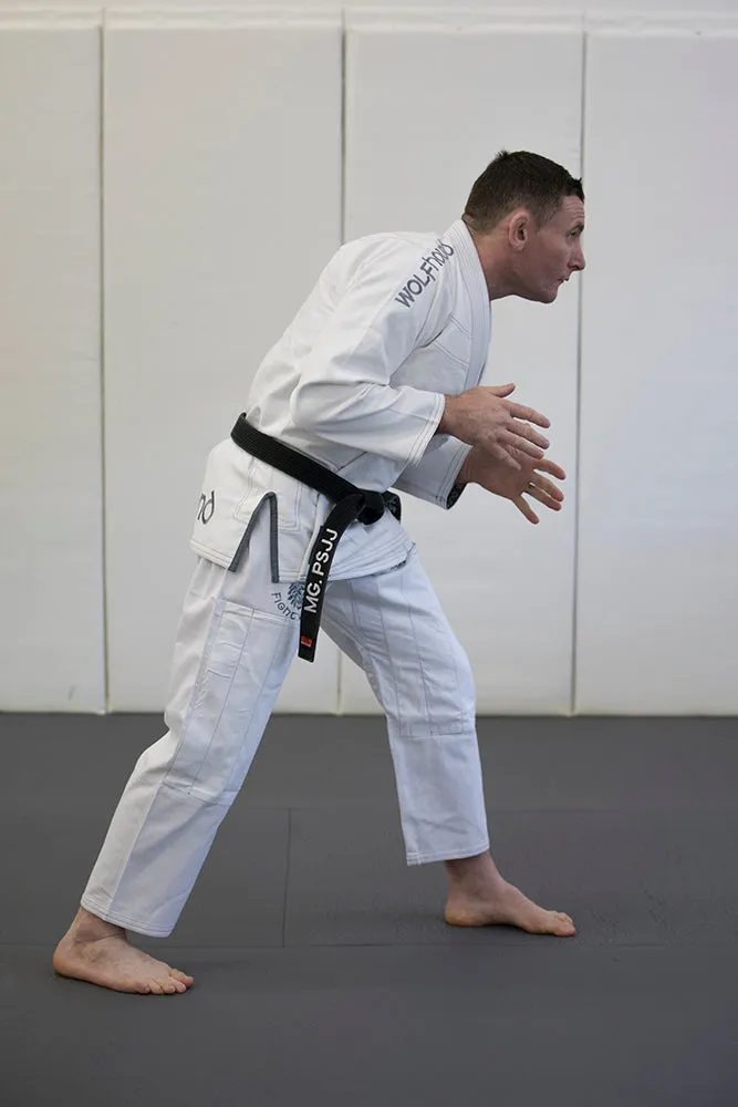 Púca 2.0 450gsm Pearl Weave BJJ Gi White