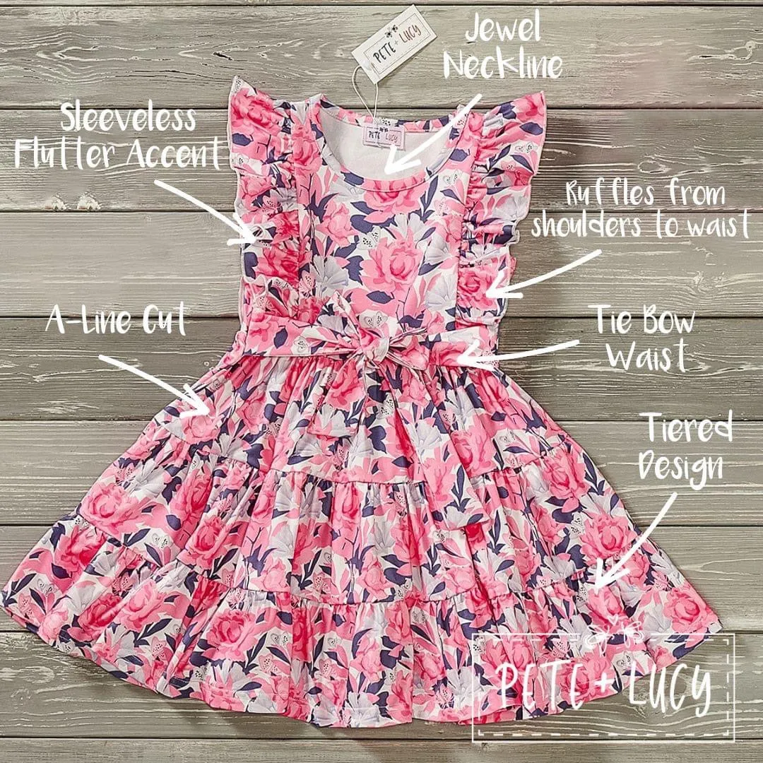 Pink Floral Girl’s Dress