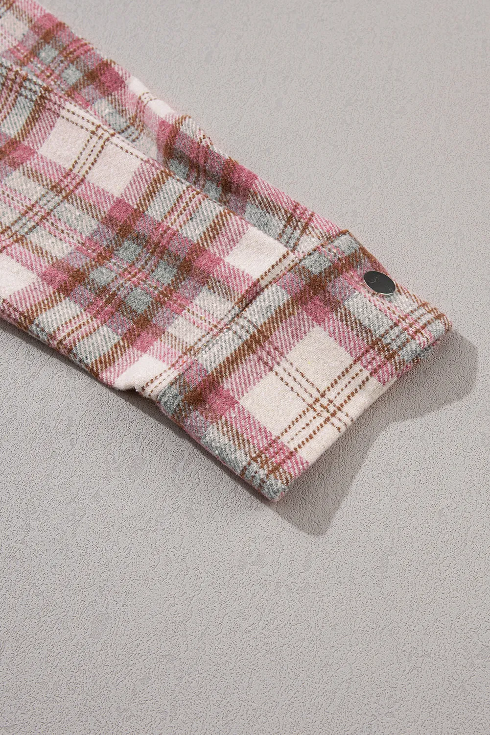 Plaid Hooded Jacket with Flap Pockets & Raw Hem –🔥🔥 The One Thing I Can Count On When My Life Is Falling Apart