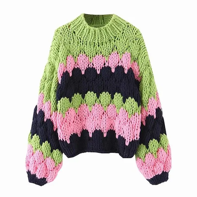 Pre Order:  Warm Cozy Loose Knit Sweater