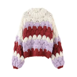 Pre Order:  Warm Cozy Loose Knit Sweater