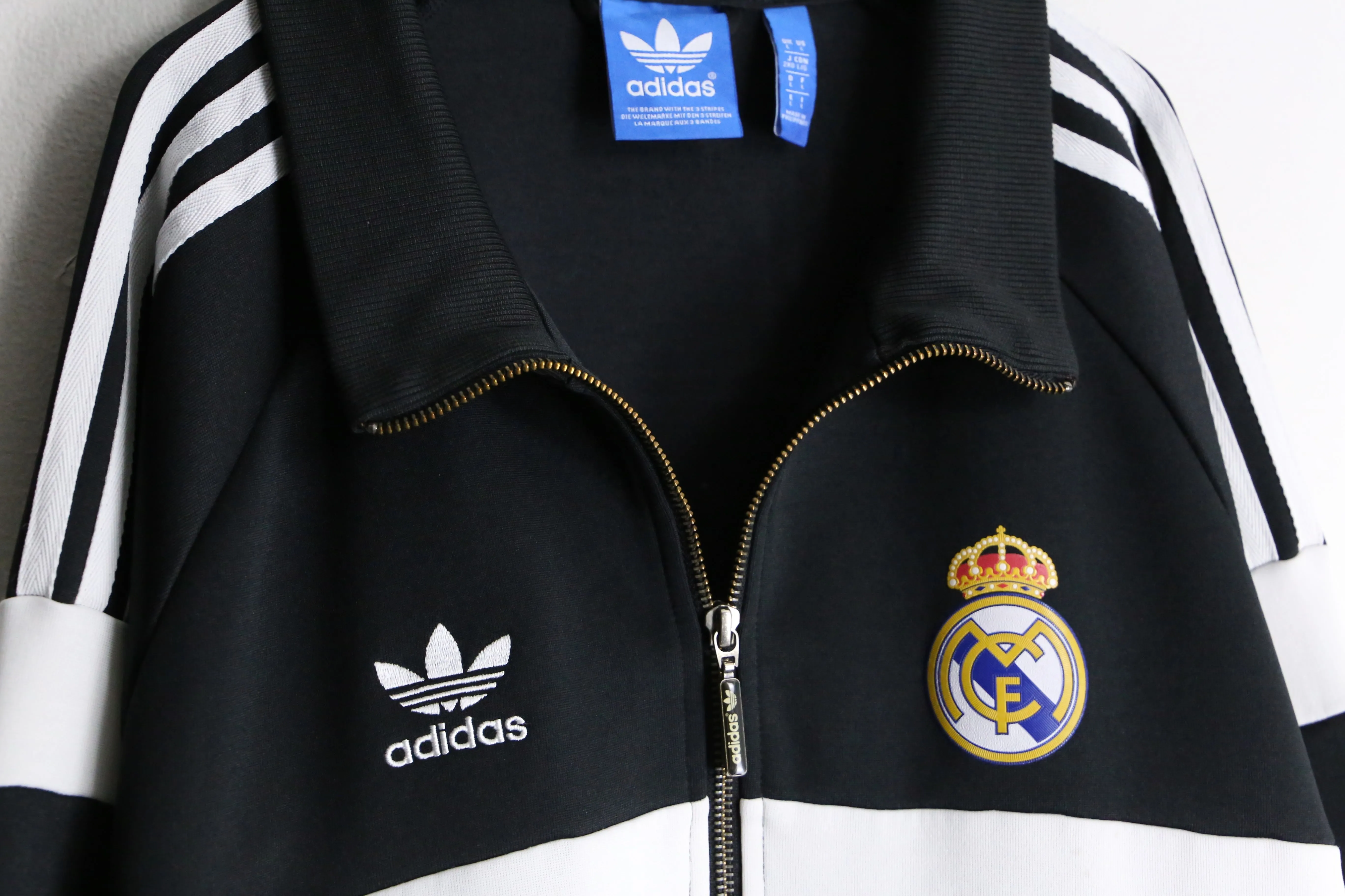 "adidas" Real Madrid track jacket