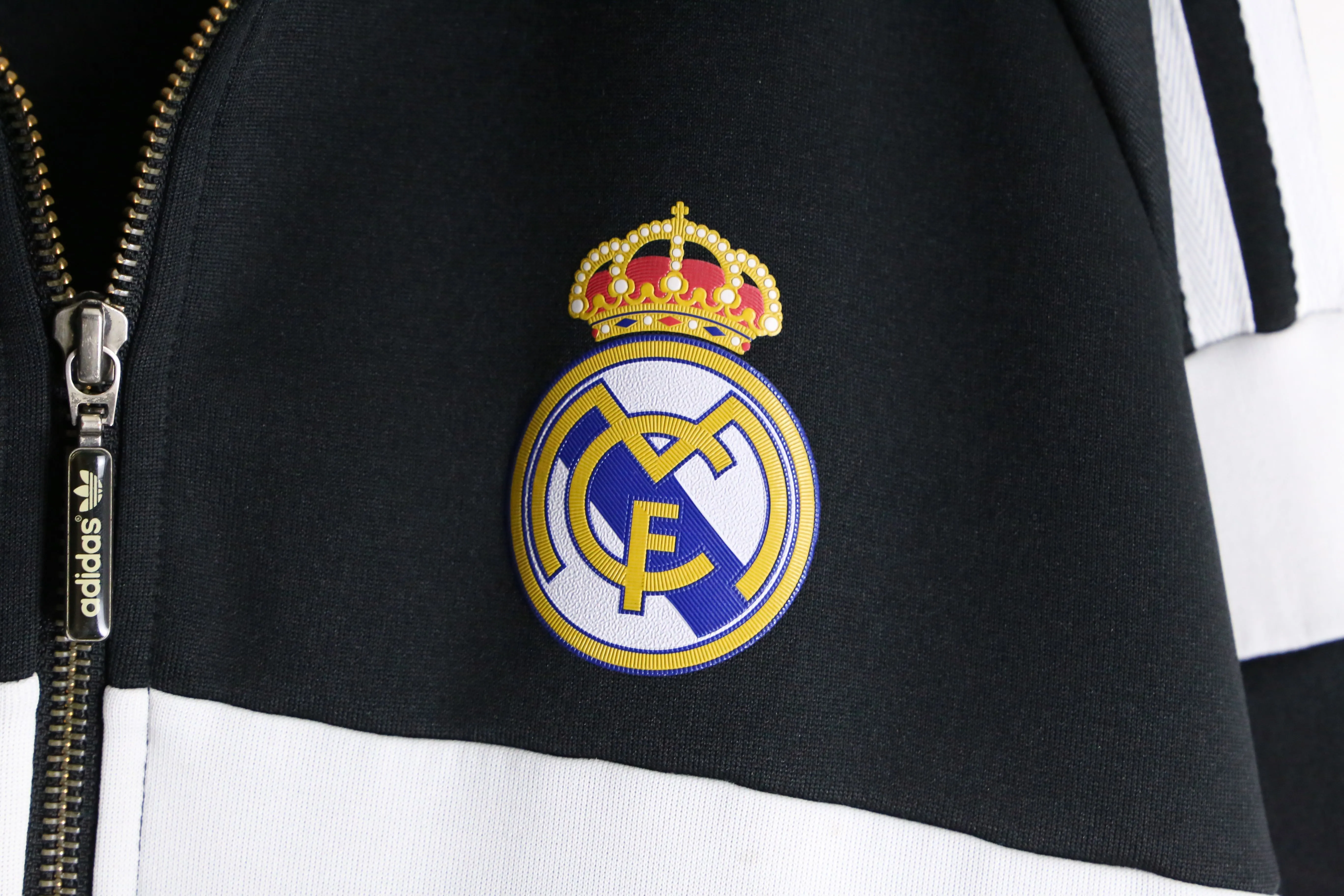 "adidas" Real Madrid track jacket