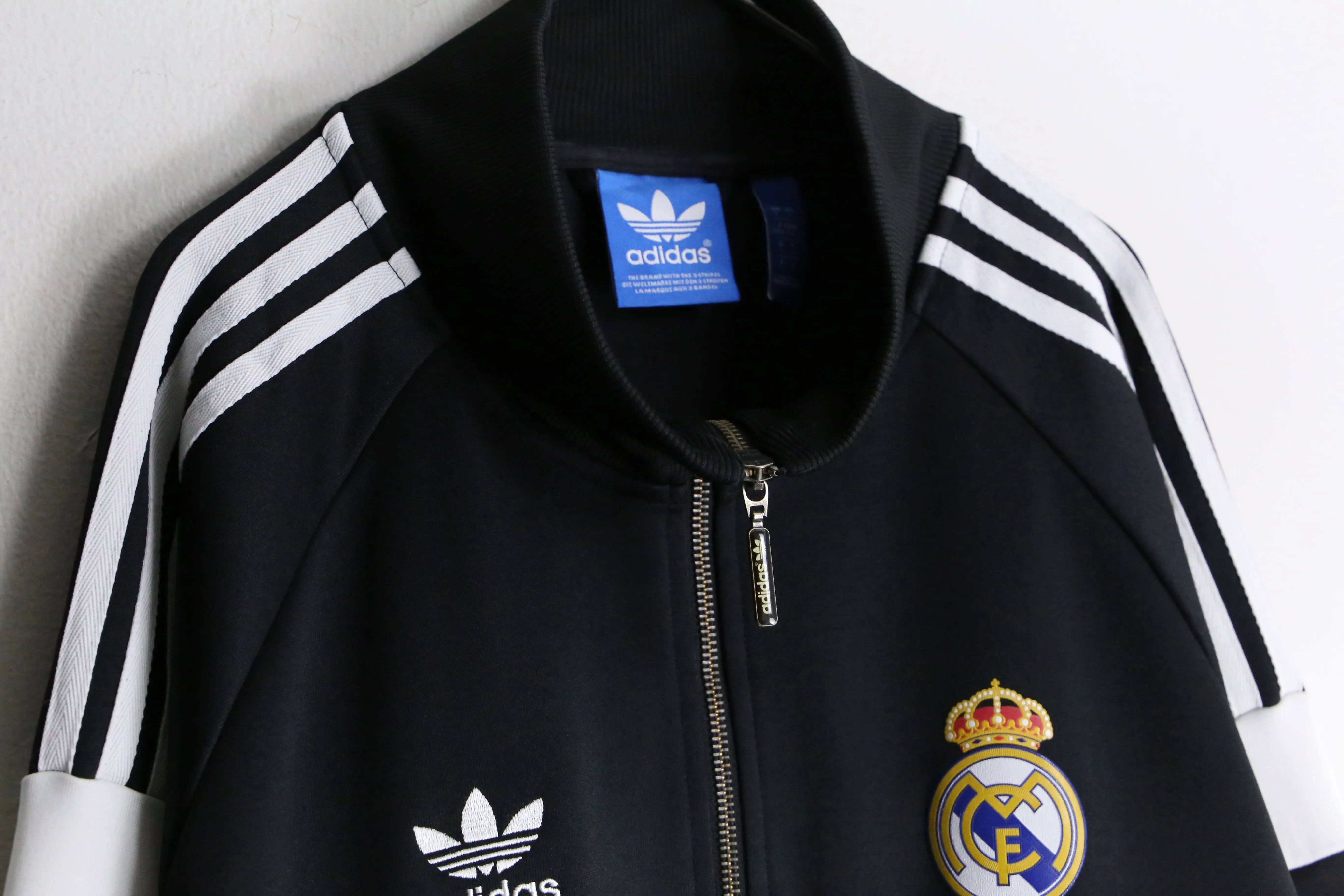 "adidas" Real Madrid track jacket