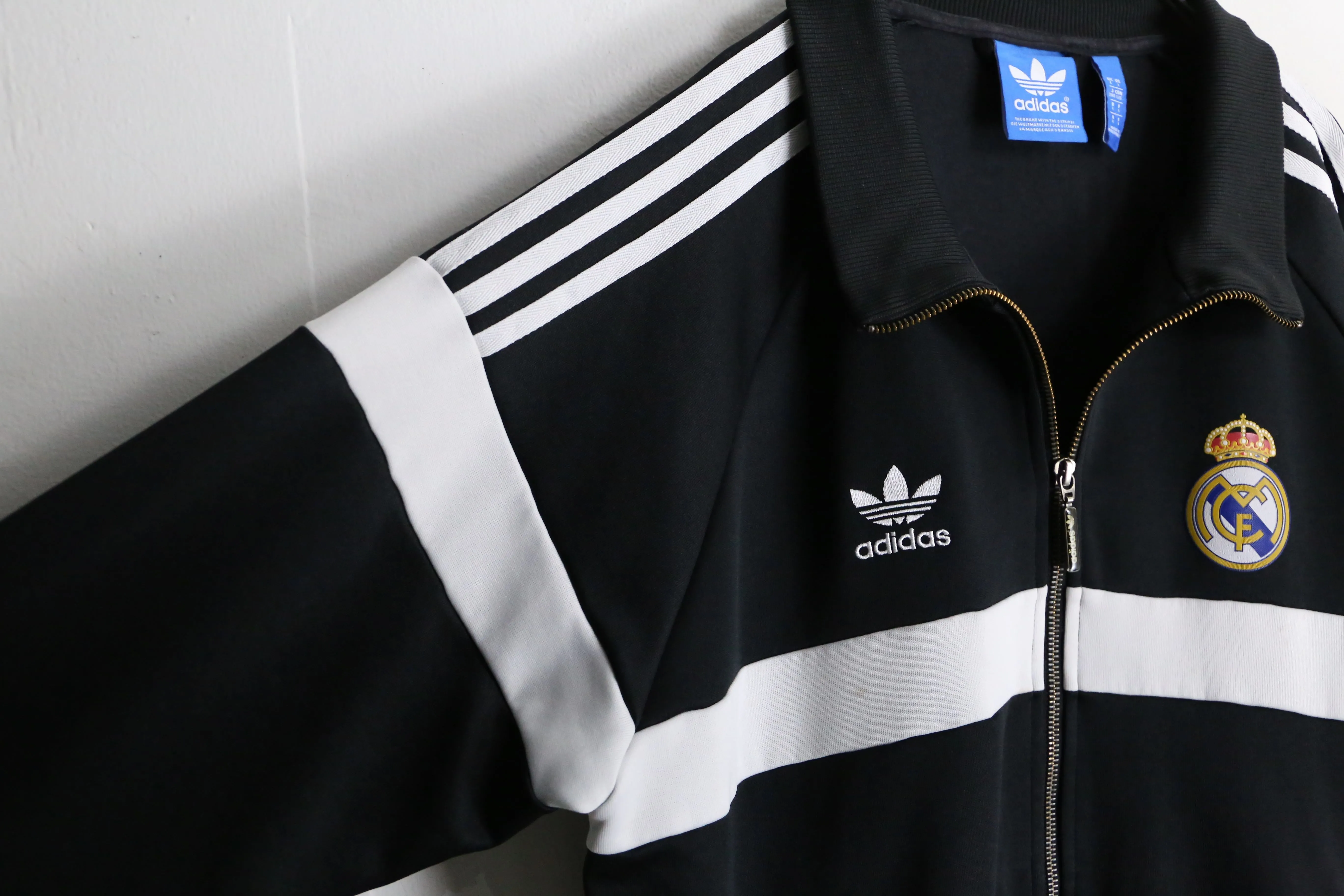 "adidas" Real Madrid track jacket