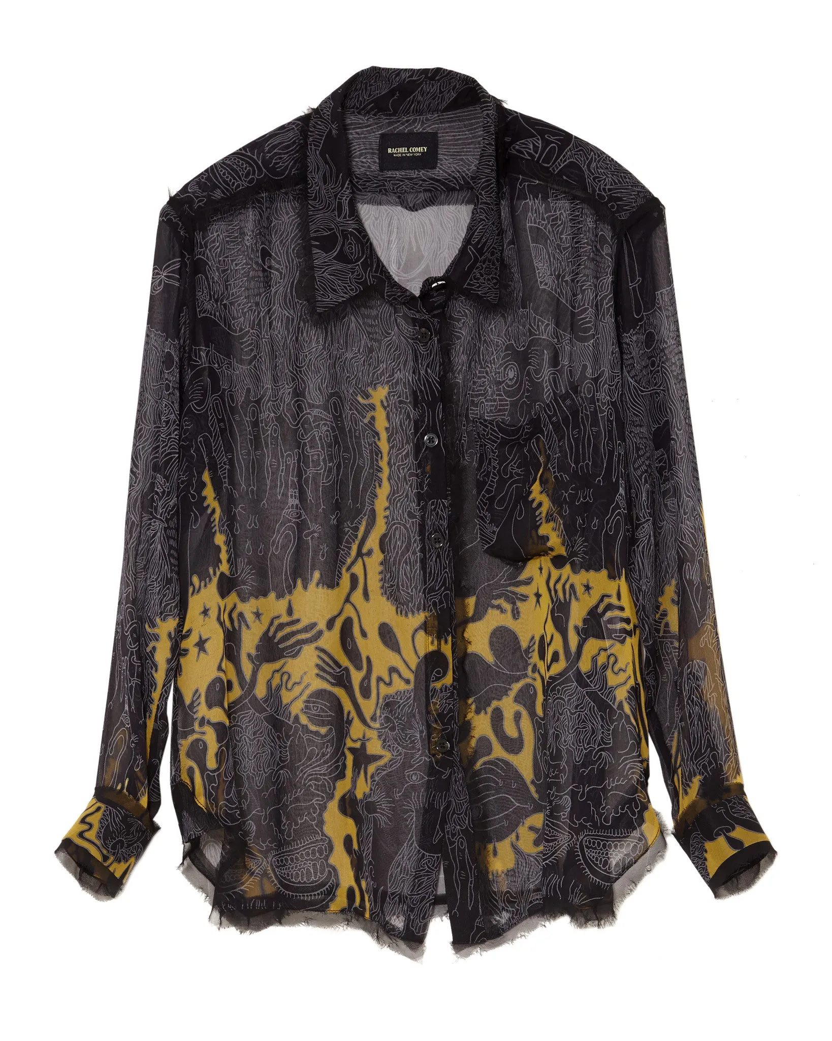 Rachel Comey Rider Silk Blouse