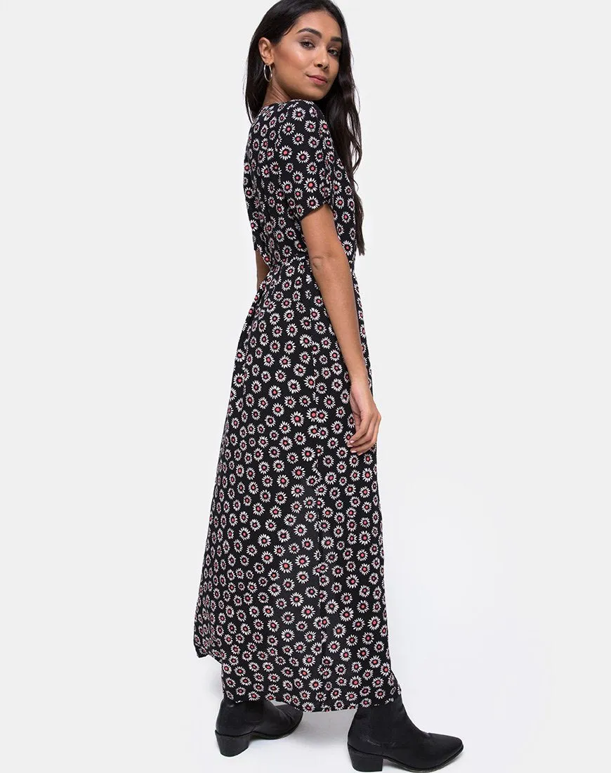 Riva Maxi Dress in Dancing Daisy