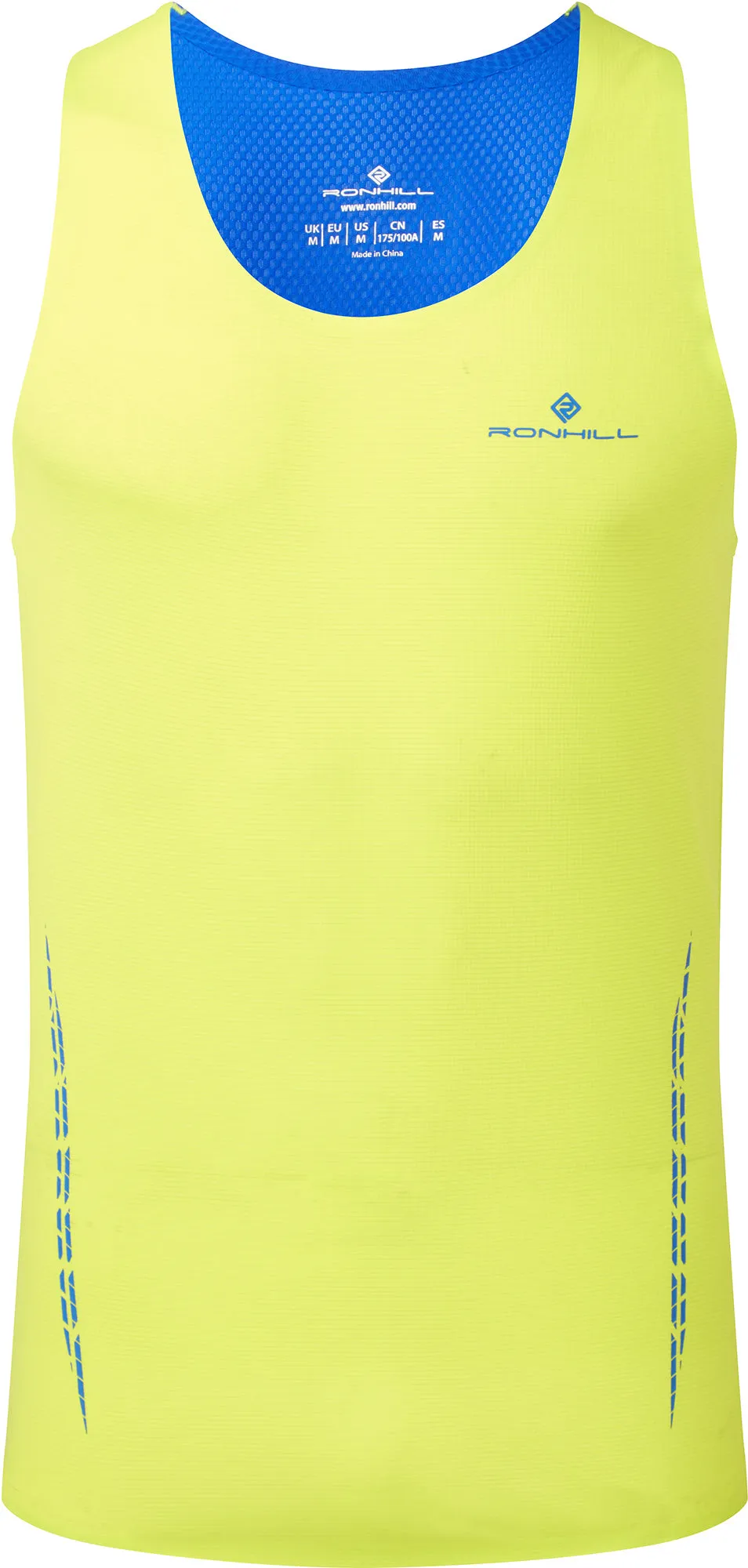 Ronhill Tech Race Mens Running Vest - Yellow