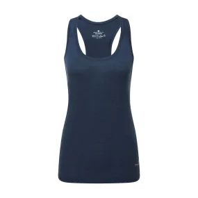 Ronhill | Women's Tech Tencel Vest - Dark Navy Marl